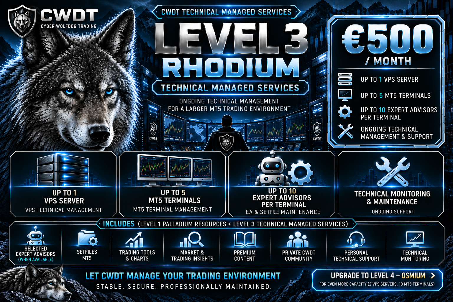CWDT Level 3 Rhodium Technical Managed Services
